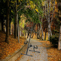 JSC-147 One-Button Foldable Home Aerobic Exercise Bike