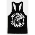 Local BLACK STRINGER VEST MUSCLE DYNAMIX