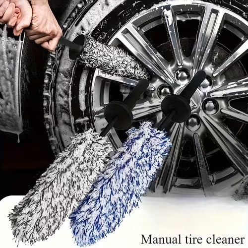 Deep Cleaning Wheel Brush / Soft Bristles That Won't