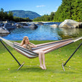 Lazy Daze Heavy-Duty Double Hammock with Steel Stand