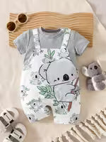 Newborn Baby Boys and Girls Summer Cute Cartoon Koala
