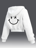 Women's Cropped Hooded Sweatshirt