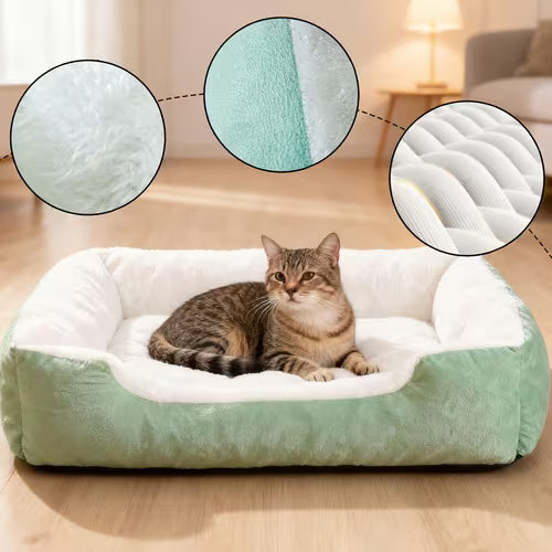 Thick Warm Pet Bed for Cats & Dogs