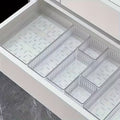 4pcs Transparent Desktop Organizer Box - Vanity Makeup