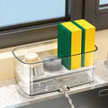 1pc Multifunctional Kitchen Sink Organizer with Sponge