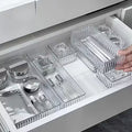 5/6/7/10pcs Transparent Striped Acrylic Desktop Drawer