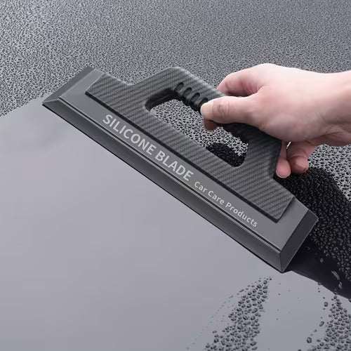 1pc JUEMEL Silicone Hand-Held Window Scraper