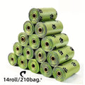 210-Count Durable Leak-Proof Dog Waste Bags | 14 Rolls