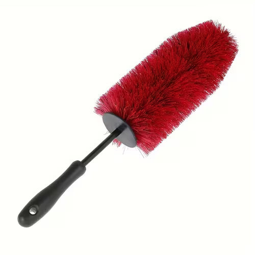 Soft-Bristled Brush for Cleaning Car Wheel Rims And
