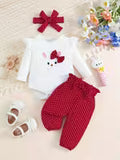 Stylish Baby Girl's Cute Rabbit Long Sleeve Top with