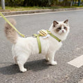 Soft Harness & Leash Cat Training System Compatible