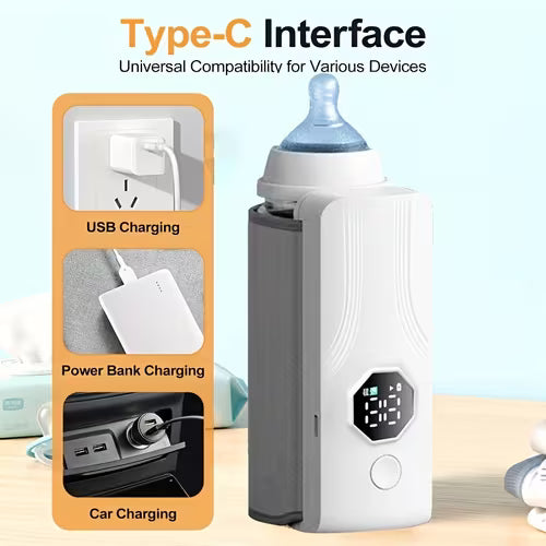 Portable Milk Warmer / Travel-Friendly USB