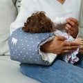 1pc Ergonomic Baby Feeding Pillow - Soft Polyester