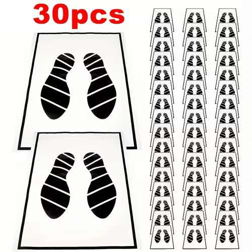 30pcs Single-Use Car Floor Mats