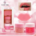 Secret Tribe Lip Care 3pcs Set/Lip Mask Exfoliating