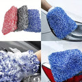 2pcs Wash Microfiber Wheels Brush Non-Slip Ultra Soft