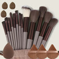 20pcs Makeup Sponge Puff And Brush Set/Soft Synthetic