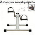 White Manual Exercise Bike | Adjustable Handlebars And