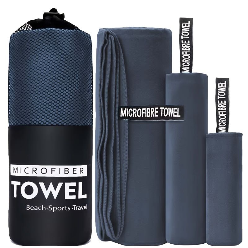 3pcs Quick-Drying Towel Set