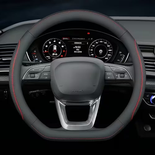 Premium Nappa/Steering Wheel Cover/Breathable