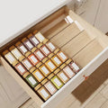 4pcs Clear Acrylic Kitchen Organizer/Stackable Spice