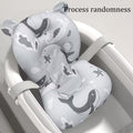 1 Cartoon Whale-Shaped Infant Bath Cushion/Three-Point