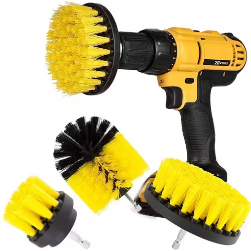 Auto Detailing Drill Brush Set