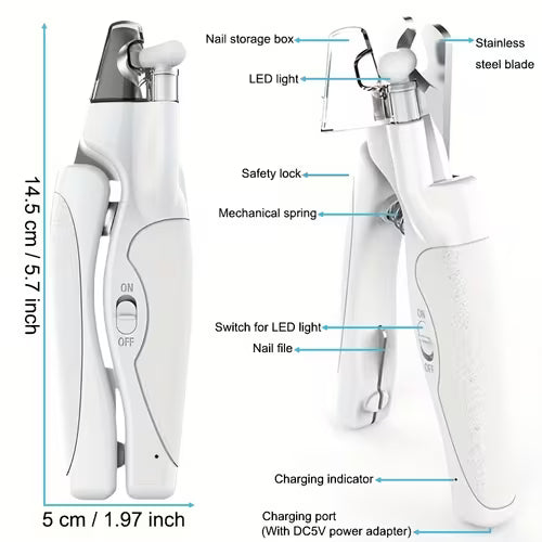 LED Pet Nail Clippers