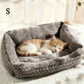 Winter Pet Heating Sofa Bed