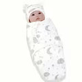 Baby Swaddle Set 2pcs with Hat/Soft And Cute Baby