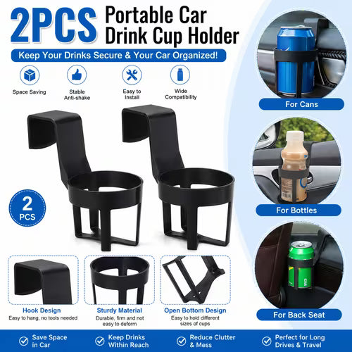 2pcs Car Cup Holder