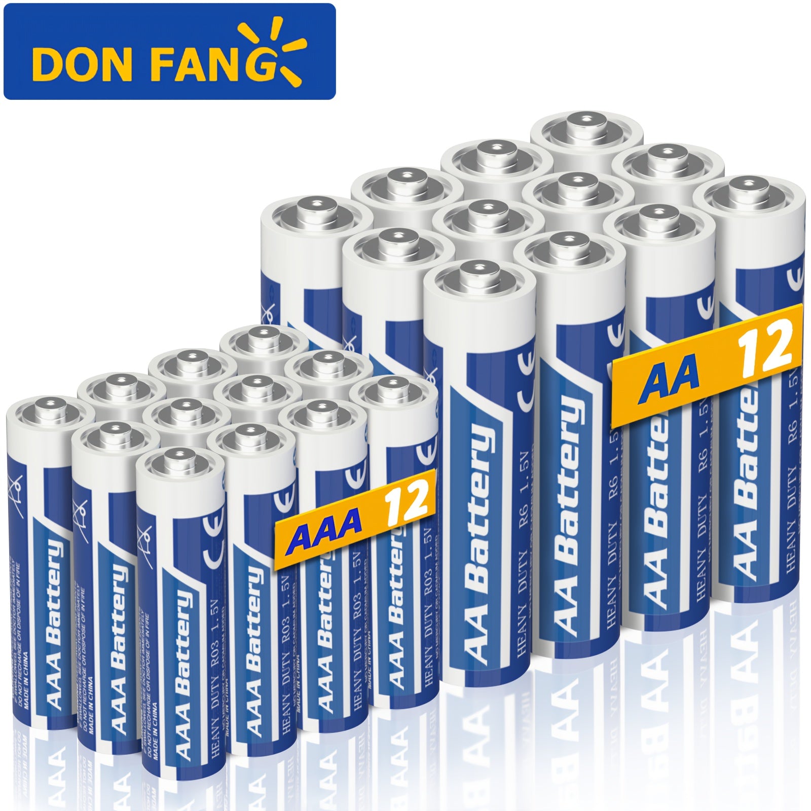 Donfang AAA+AA 12/36/48/24pcs Combination Battery