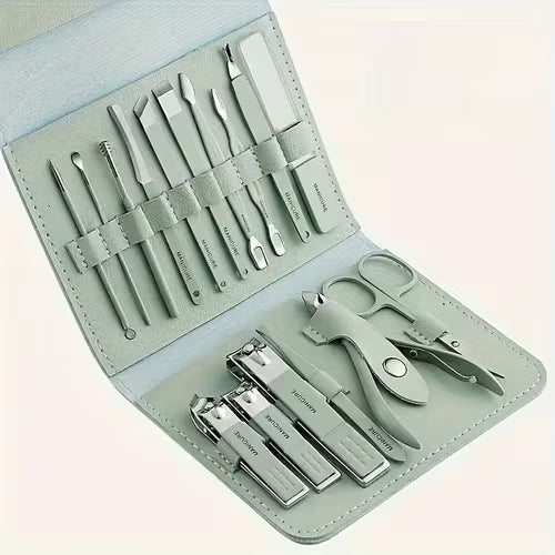 4/16pcs Premium Stainless Steel Manicure Pedicure Set