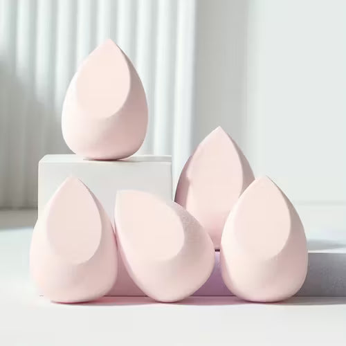 6/15pcs Teardrop Angled Makeup Sponges