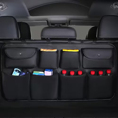 Local Faux Leather Universal Car Trunk Rear Back Seat