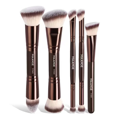 MAANGE Women's 5pcs Makeup Brush Set/Foundation