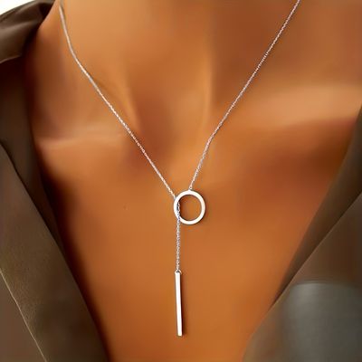 Bar Y-Necklace