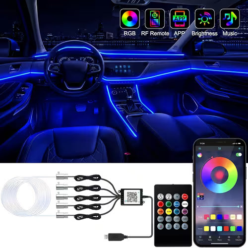 Car Interior Atmosphere Lights
