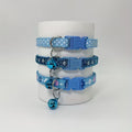 3pcs of Cute Cat Collars with Multi-Element Prints