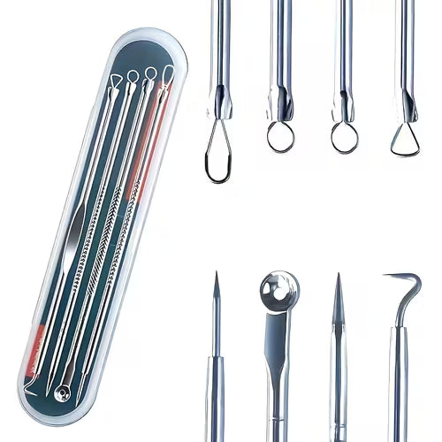 4pcs Blackhead Needle Set