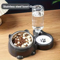DYFDYF 2-in-1 Automatic Pet Feeder & Water Dispenser