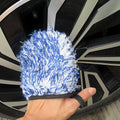 Car Wheel Hub Brush Glove