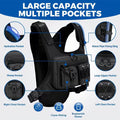 1pc Tactical Hydration Vest Backpack