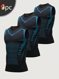 3 Men's Compression Vests | Sleeveless Basketball