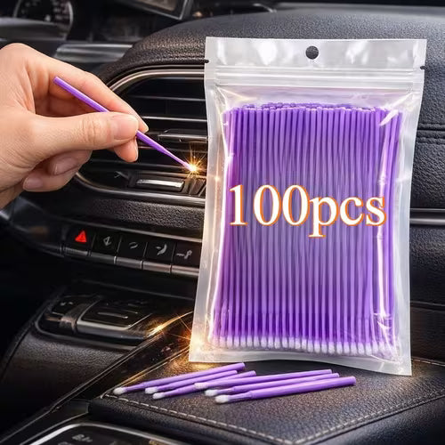 100-Pack Large Capacity Disposable Detail Cleaning