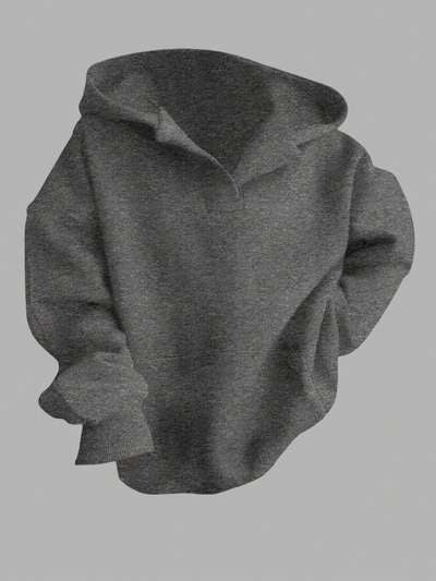 Solid Color Women's Fashion Hoodie
