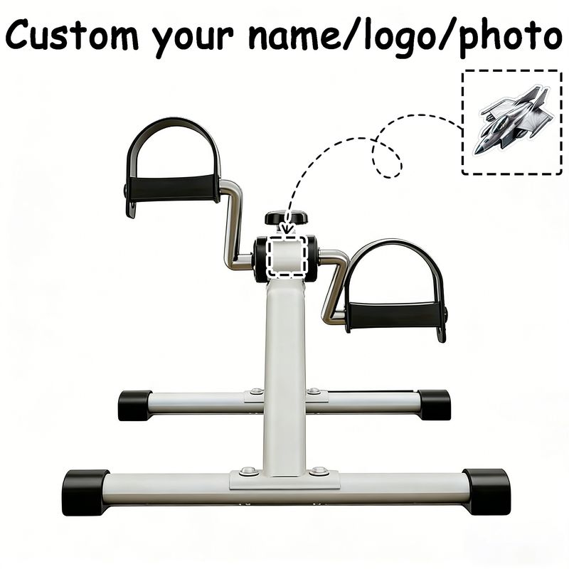 Upgraded Model 1 Folding Exercise Bike | White