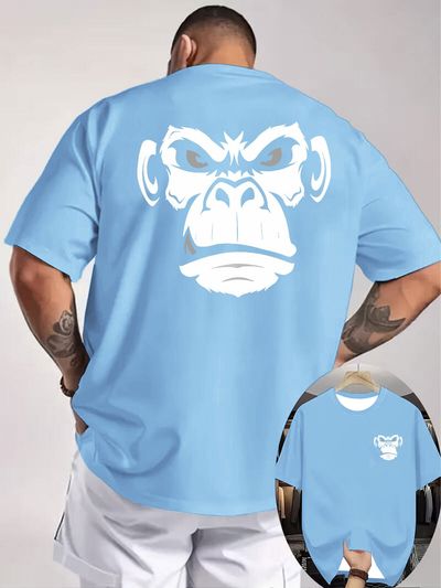 Angry Gorilla Portrait Men's Short Sleeve T-Shirt