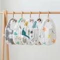 Super Soft 6-layer Pure Cotton Gauze Printed Bib