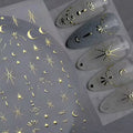 Sparkling 3D Golden Sun